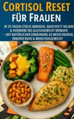 Cortisol Reset für Frauen: In 30 Tagen Stress abbauen, Bauchfett verlieren & Hormone ins Gleichgewicht bringen eBook
