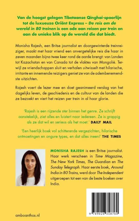 De reis om de wereld in 80 treinen eBook
