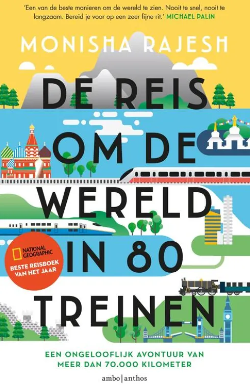De reis om de wereld in 80 treinen eBook