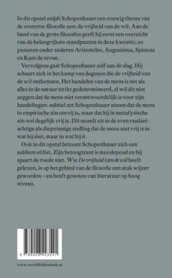 De vrijheid van de wil eBook