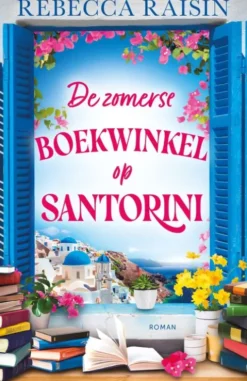 De zomerse boekwinkel op Santorini eBook