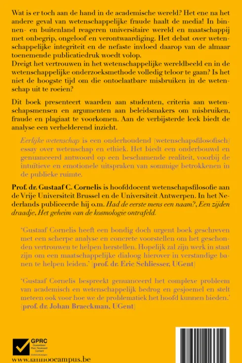 Erlijke wetenschap eBook