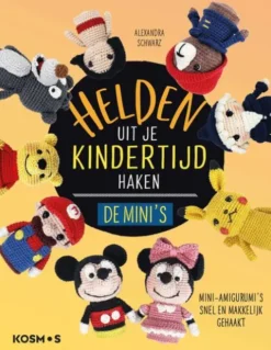 Helden uit je kindertijd haken de mini's eBook
