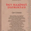 Het raadsel Patrocles eBook