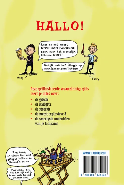 Het waanzinnige boek over je lichaam eBook