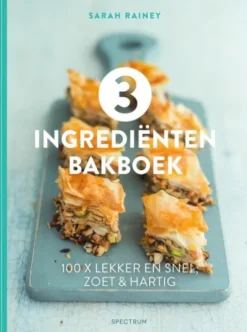 3 Ingrediënten Bakboek eBook