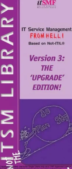 IT Service Management from Hell based on Not ITIL eBook