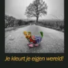 Je kleurt je eigen wereld eBook