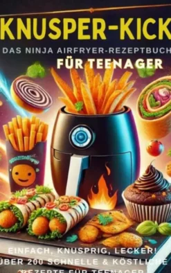 KNUSPER-KICK: Das Ninja Airfryer-Rezeptbuch – Einfach, knusprig, lecker![FARBAUSGABE] eBook