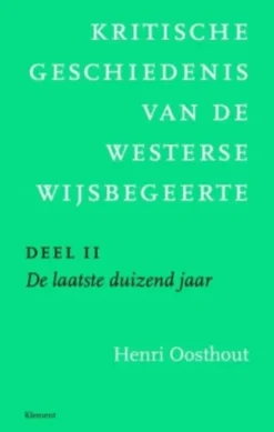 Kritische geschiedenis van de westerse wijsbegeerte eBook