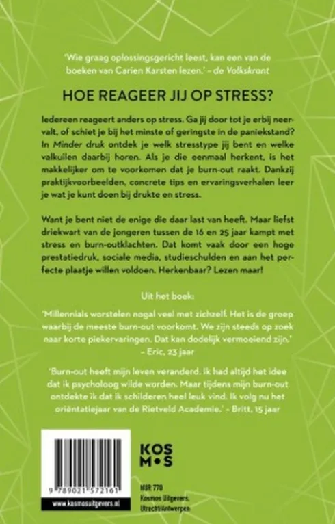 Minder druk eBook