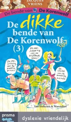 PrismaDyslexie De dikke bende van De Korenwolf 3 eBook