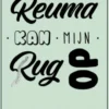 Reuma kan mijn rug op eBook