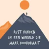 Rust vinden in een wereld die maar doordraait. eBook