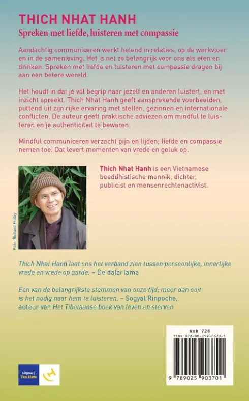 Spreken met liefde, luisteren met compassie eBook