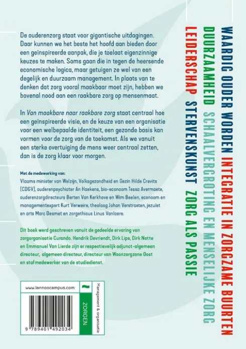 Van maakbare naar raakbare zorg eBook
