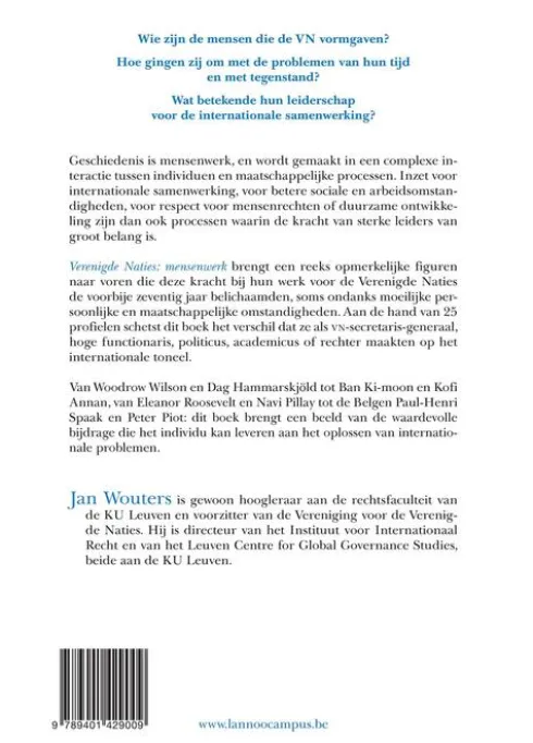 Verenigd Naties: mensenwerk eBook