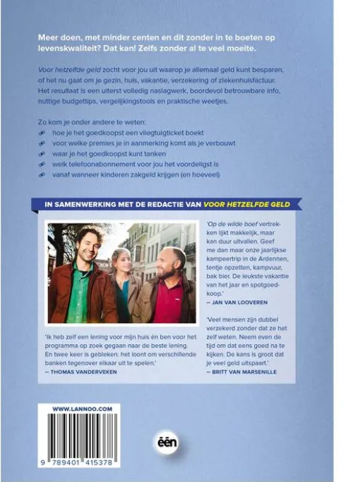 Voor hetzelfde geld eBook