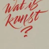 Wat is kunst? eBook